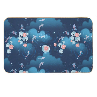 Koi Pond - Night Bath Mat