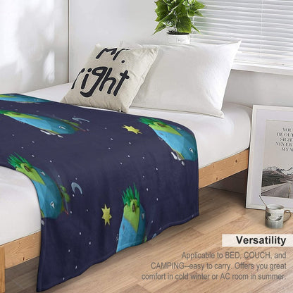 Little Planet Throw Blanket