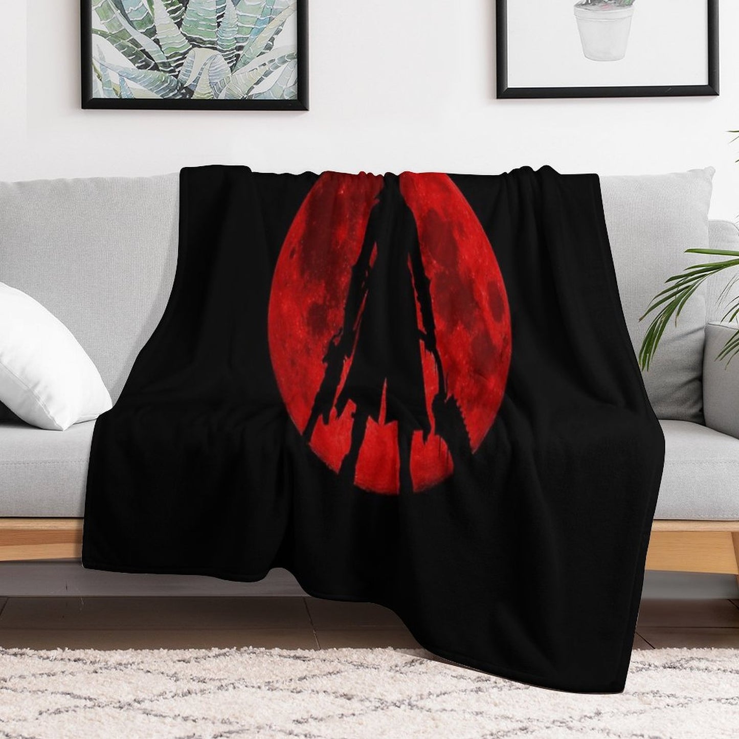 Bloodborne Throw Blanket