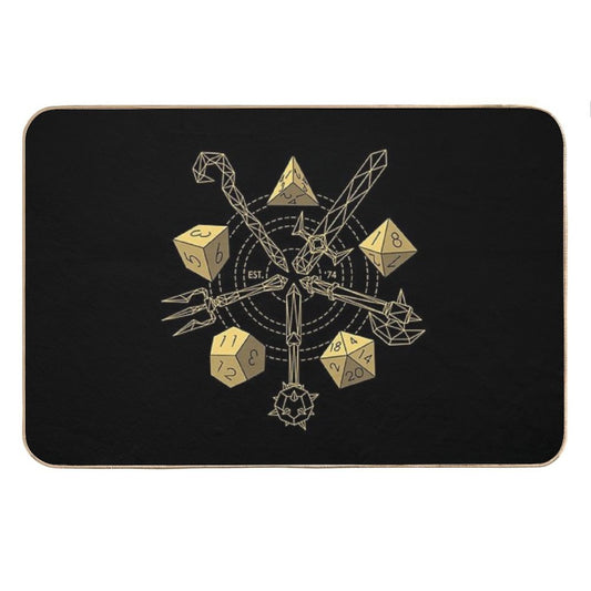 Dungeons & Dragons - Choose Your Weapon Bath Mat