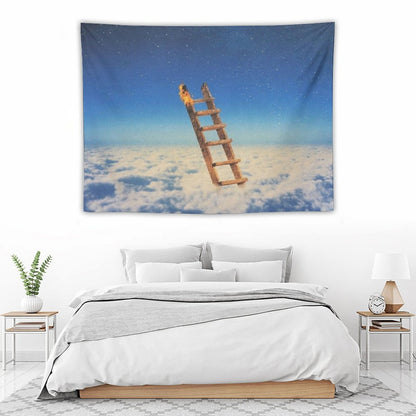 Astro Highest in Room World Travis Fan Cover Tapestry