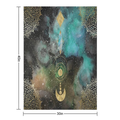 Magick Universe Throw Blanket