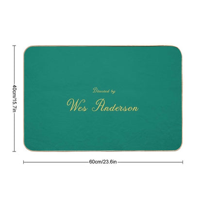 Directed by Wes Anderson, Moonrise Kingdom Yellow Aesthetic Bath Mat