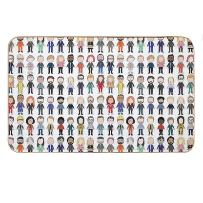 Cast Poster Taskmaster First Ten Series Bath Mat
