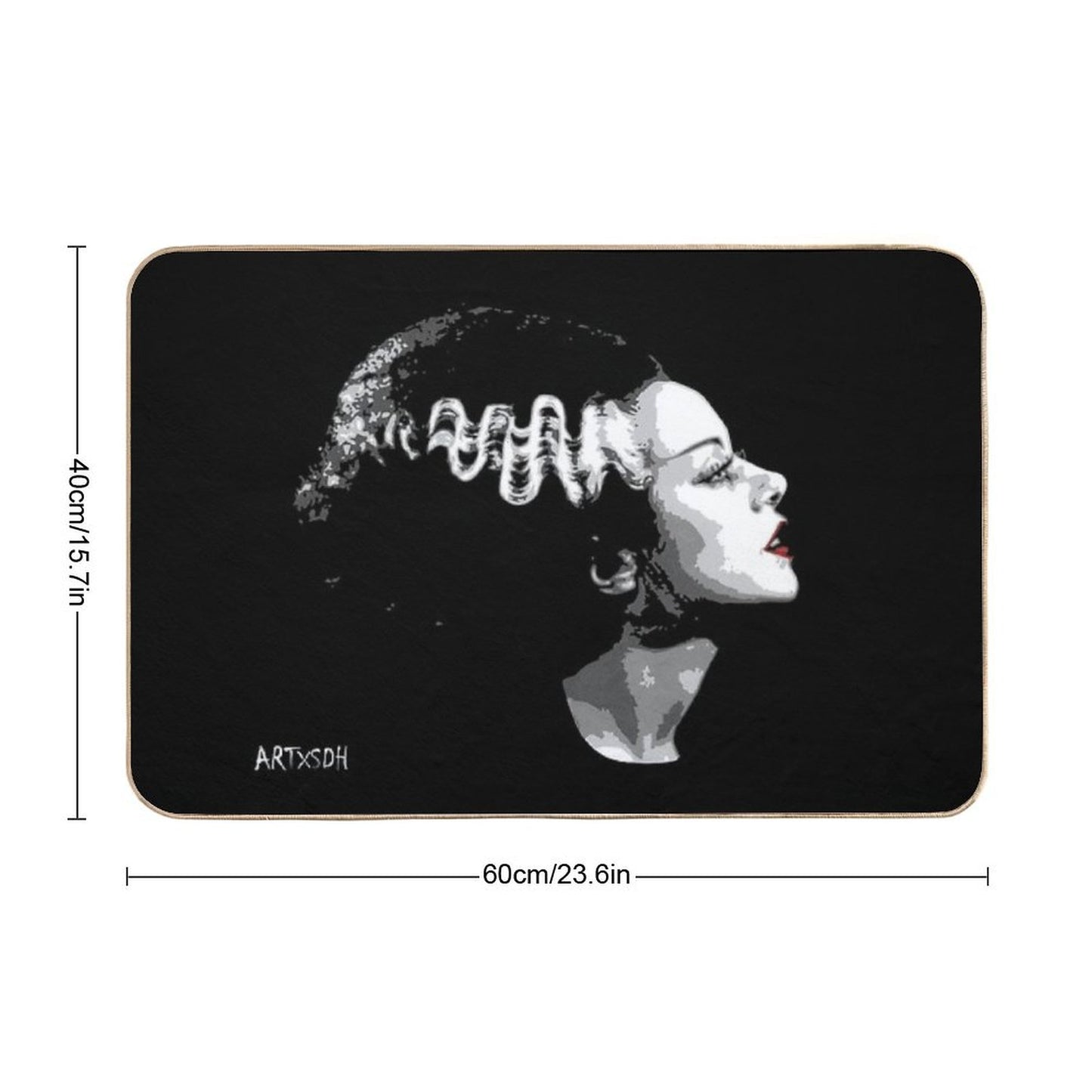 Bride of Frankenstein II Bath Mat