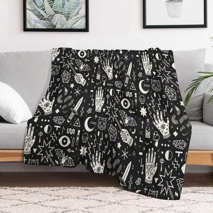 Witchcraft Throw Blanket