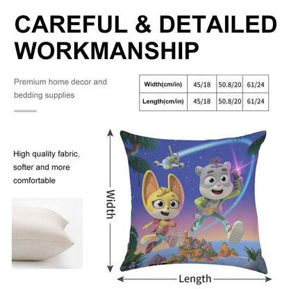 The Creature Cases Linen Throw Pillow Cover