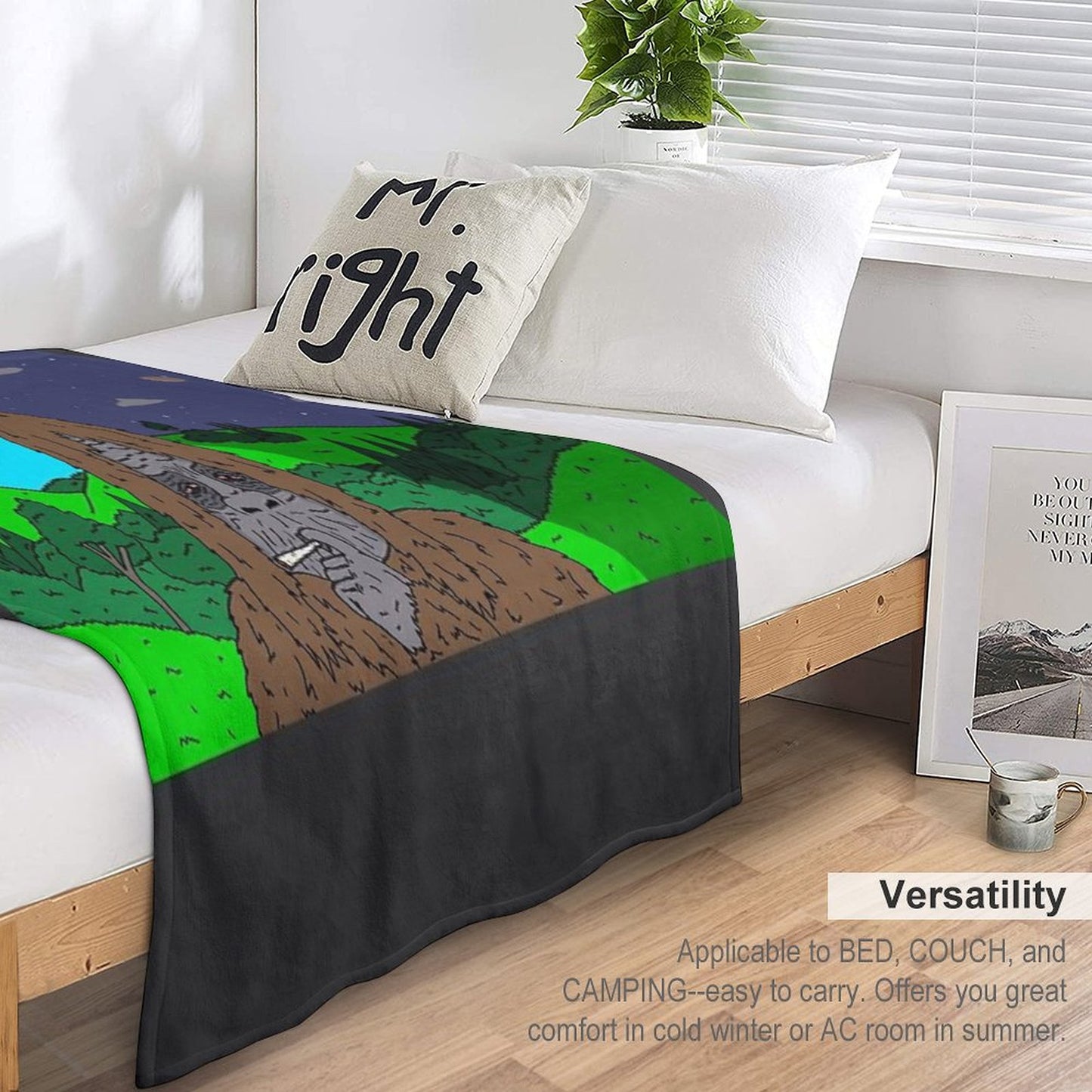 Tripper Snipper Sassy Throw Blanket