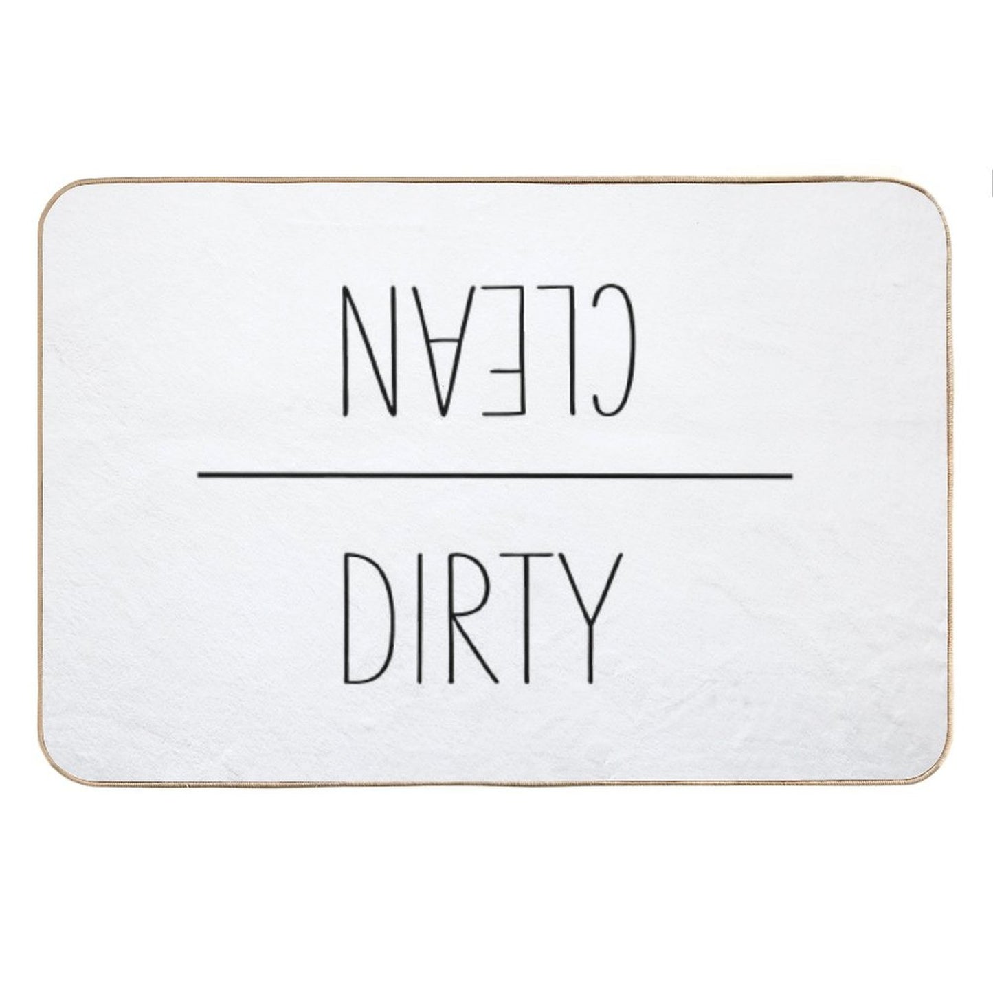 Dirty to Clean Bath Mat Bath Mat