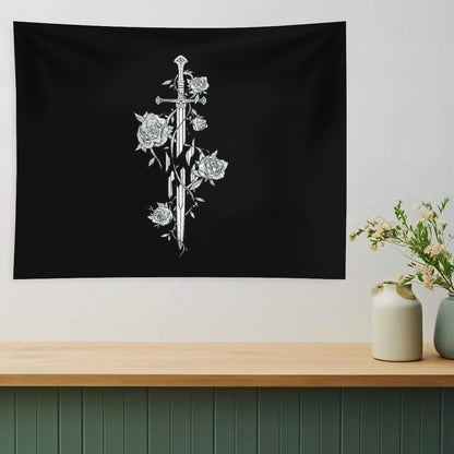 Roses of The Broken Sword Tapestry