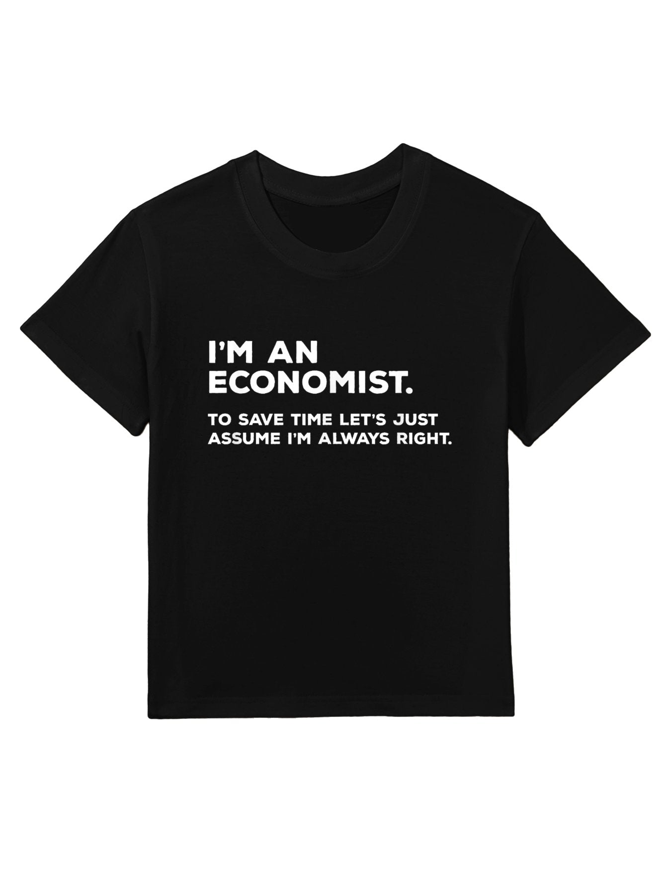 Funny Economics Gifts for Economists Graduation Kids T-Shirt