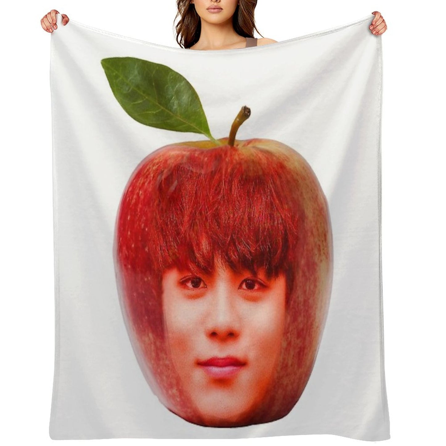 Jongho Apple Throw Blanket