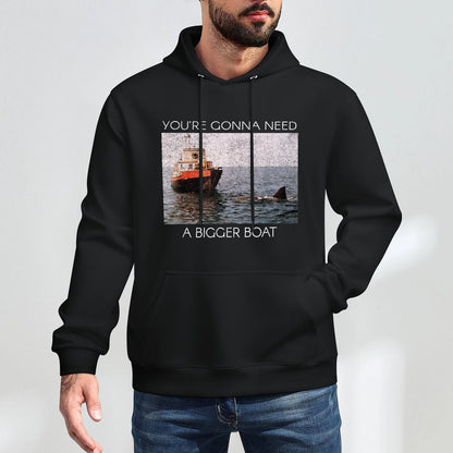 Jaws Screen Grab Youre Gonna Need A Bigger Boat Colorfast Hoodie