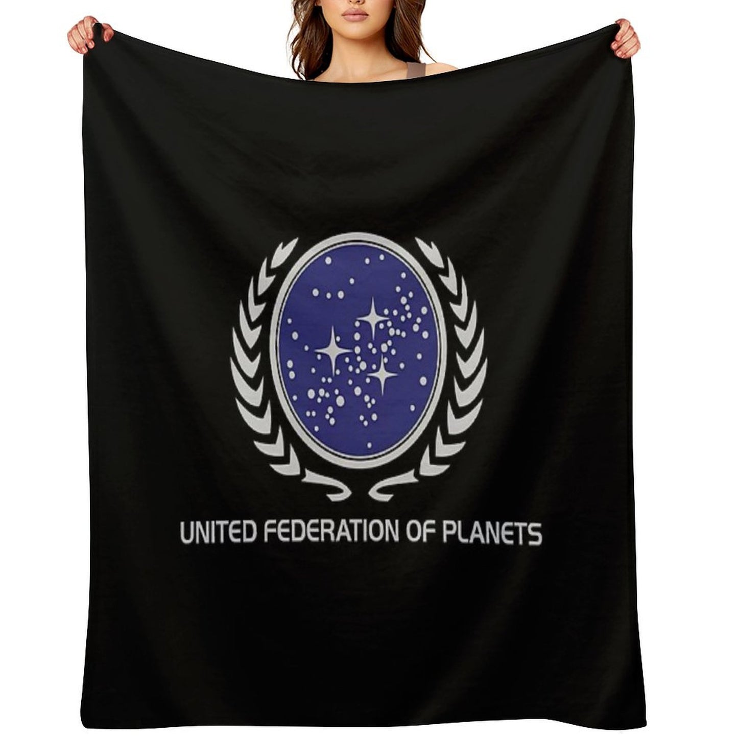 United Federation of Planet Throw Blanket