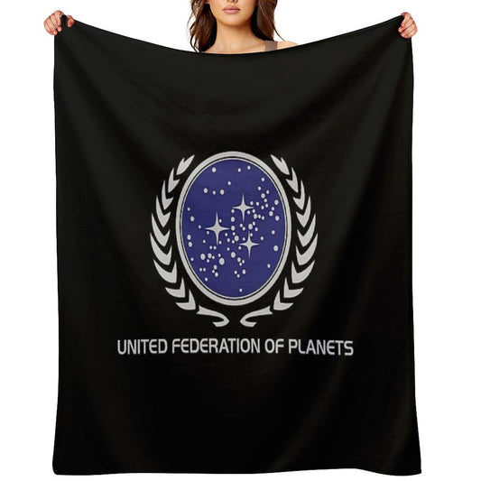 United Federation of Planet Throw Blanket