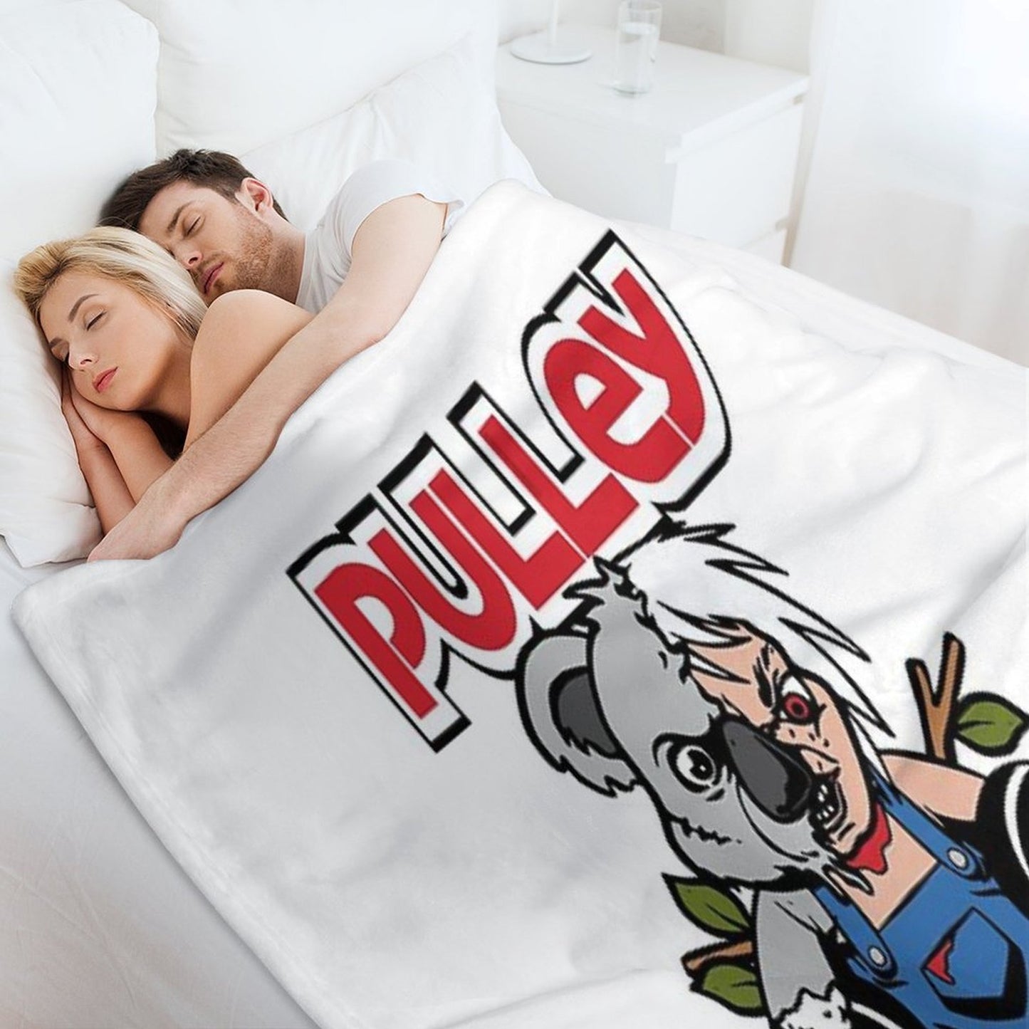 Pulley T-Shirt – Australia Tour 2023 Melodic Punk Rock Throw Blanket