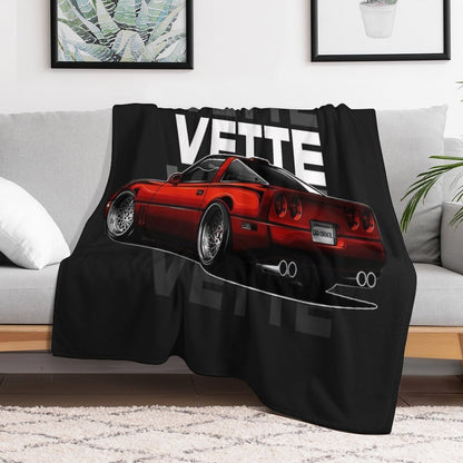 Chevy Vette C4 - CarCorner Throw Blanket