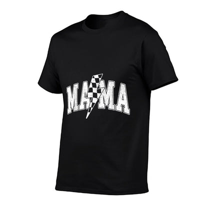 Mama Racing Car Family Matching Birthday Party Mother&#39;s Day T-Shirt