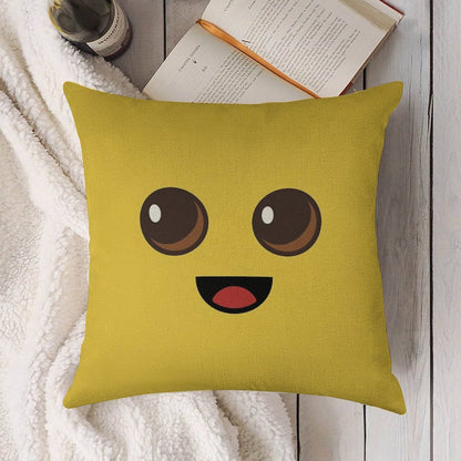 Peely Victory Royale Banana Linen Throw Pillow Cover