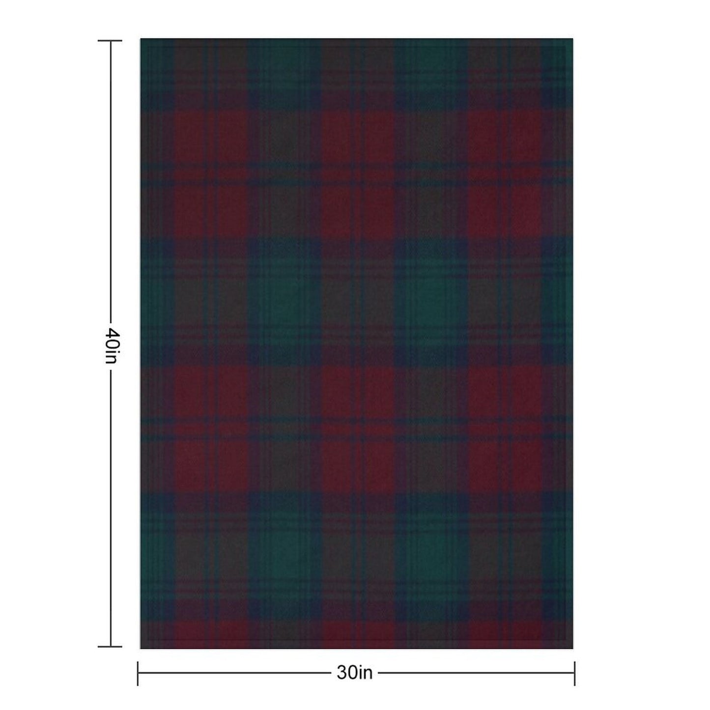 Lindsay Scottish Tartan Throw Blanket