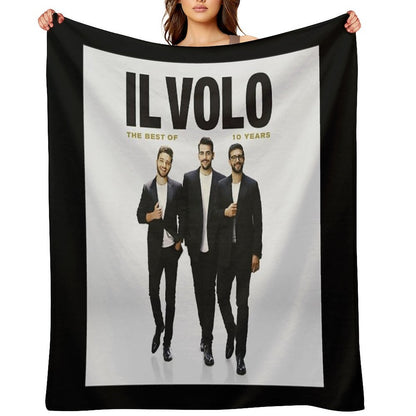 Il Volo 10 Years The Best Of Throw Blanket