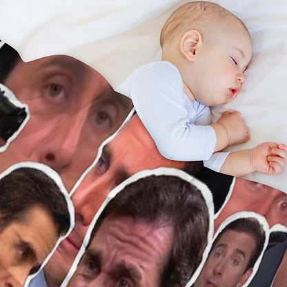 Michael Scott - The Office Collage Throw Blanket