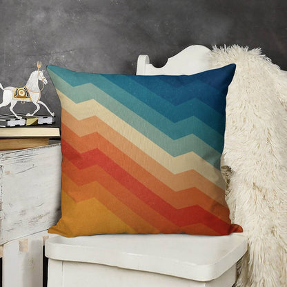 Barricade Linen Throw Pillow Cover