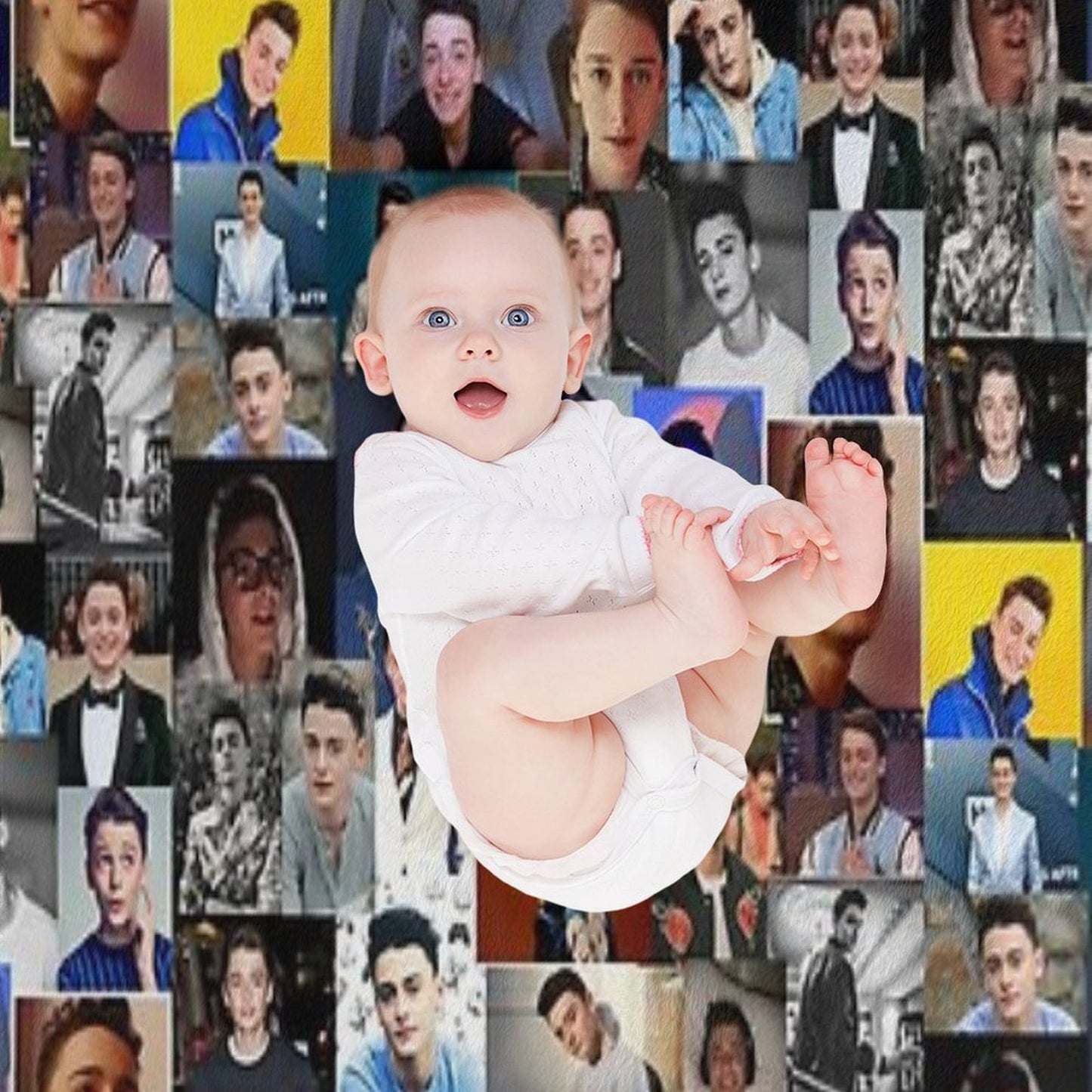 Noah Schnapp Throw Blanket