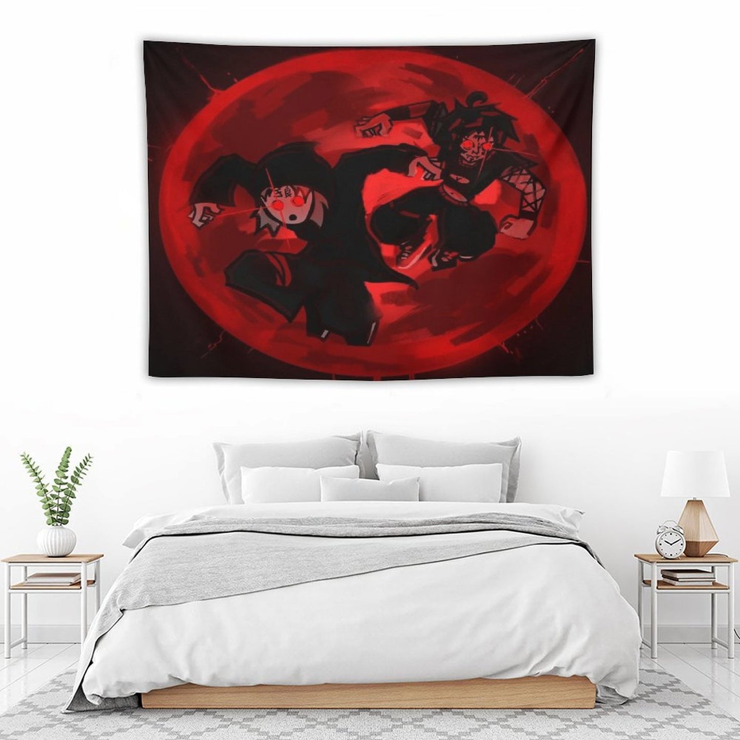 RED LEATHER SKIN Tapestry