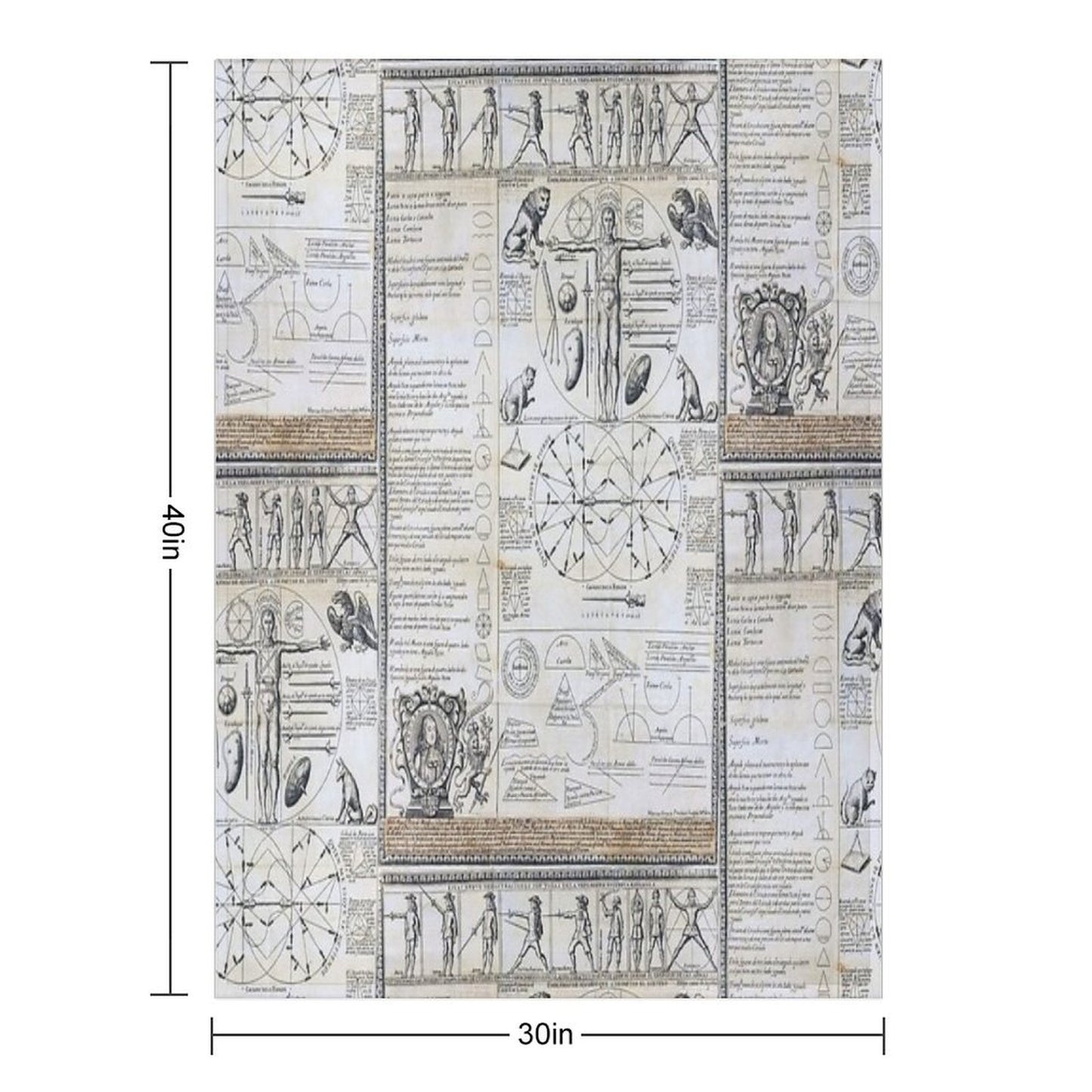 La Verdadera Destreza, Summarized Throw Blanket