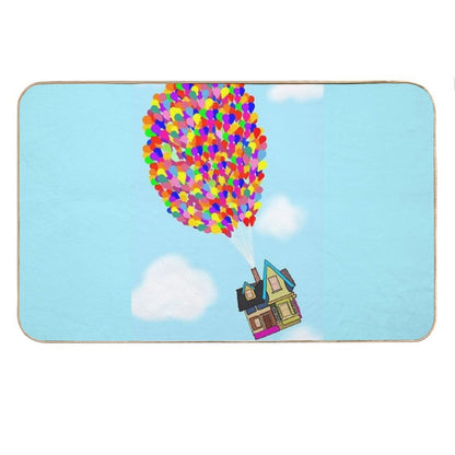 Up Balloons Bath Mat