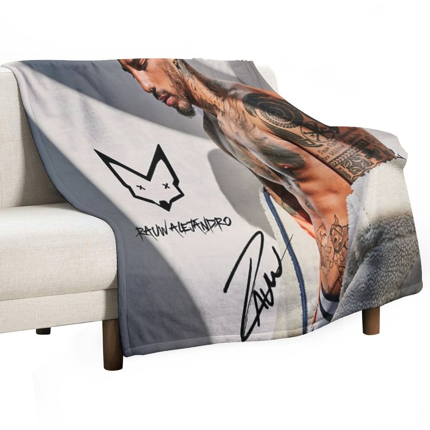 Alejandro with Signature Throw Blanket