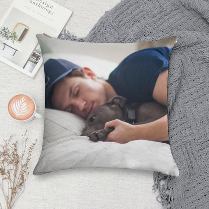 Tom Holland with Tessa Soft High-Density Material Throw Pillow