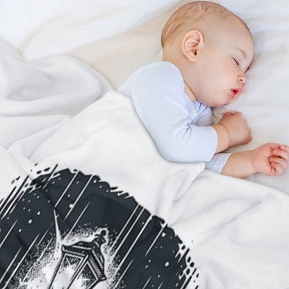 Lamp in The Dark Throw Blanket