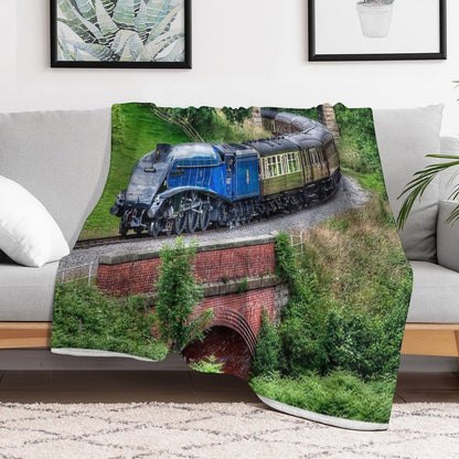 60007 Sir Nigel Gresley Locomotive Throw Blanket