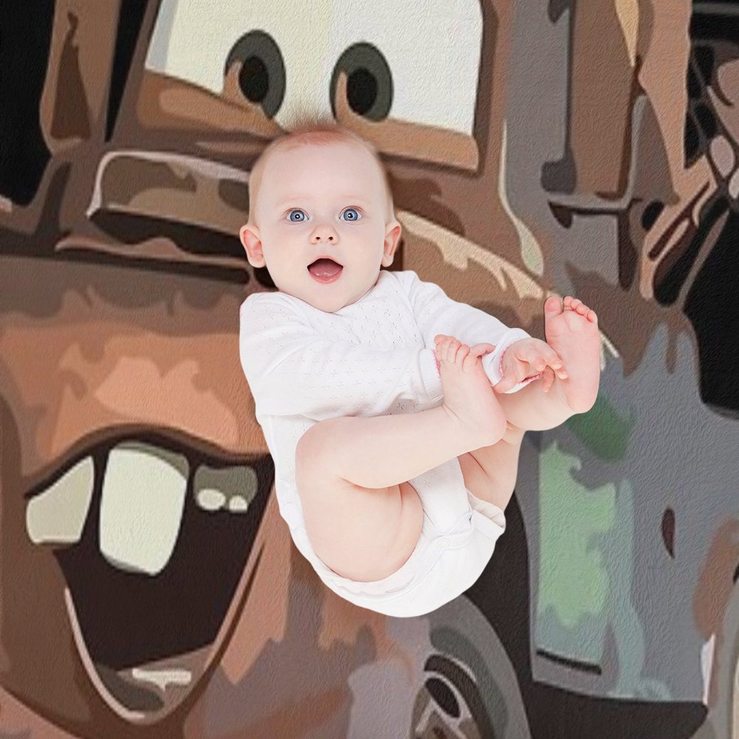 Tow Mater Throw Blanket