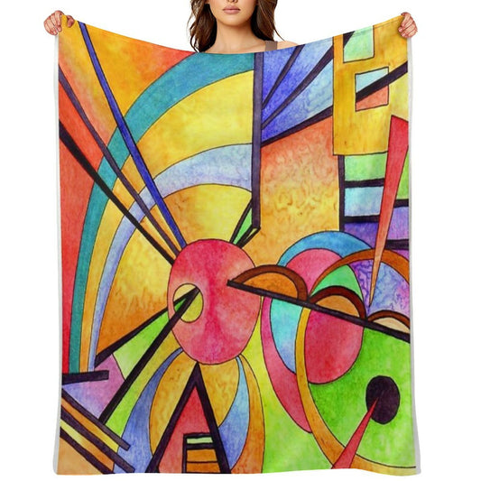 Wassily Kandinsky Throw Blanket