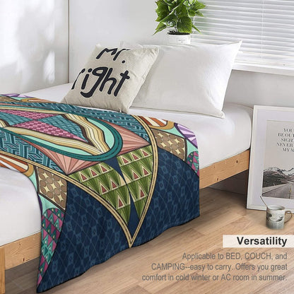 Vintage Pattern Throw Blanket