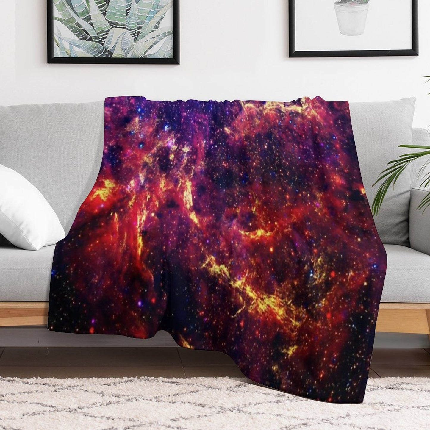 Galaxy Throw Blanket
