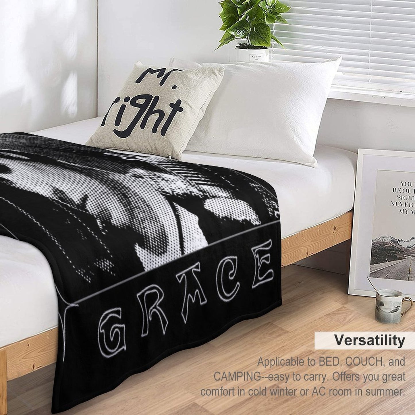 J Buck Grace V2 Throw Blanket