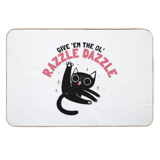 The Ol' Razzle Dazzle  Easy Maintenance Bath Mat