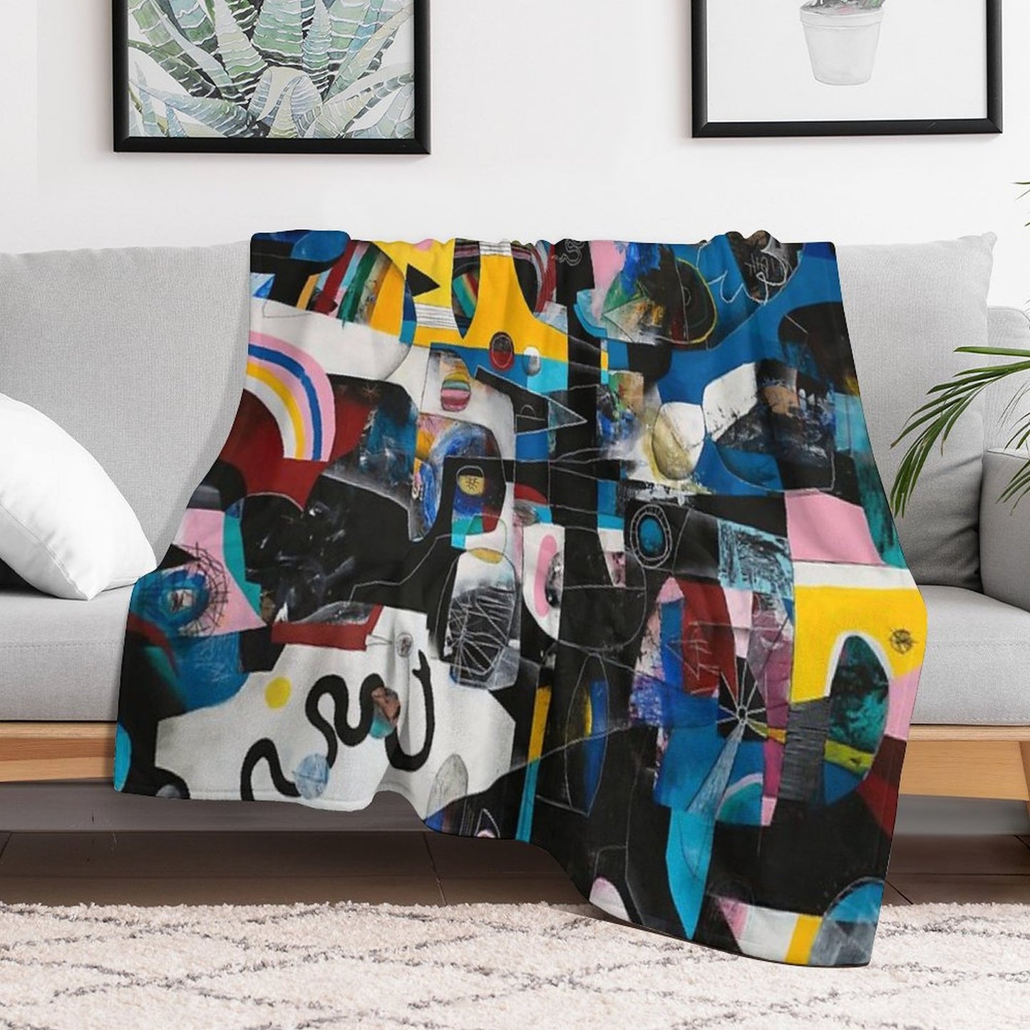 HAVING SOMETHING TO BLOCK OUT THE SUN IS GOOD FOR THE SOUL Throw Blanket