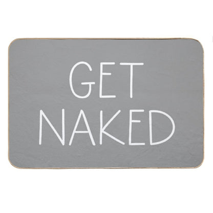 Get Naked Grey Bath Mat