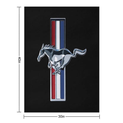 'stang Throw Blanket
