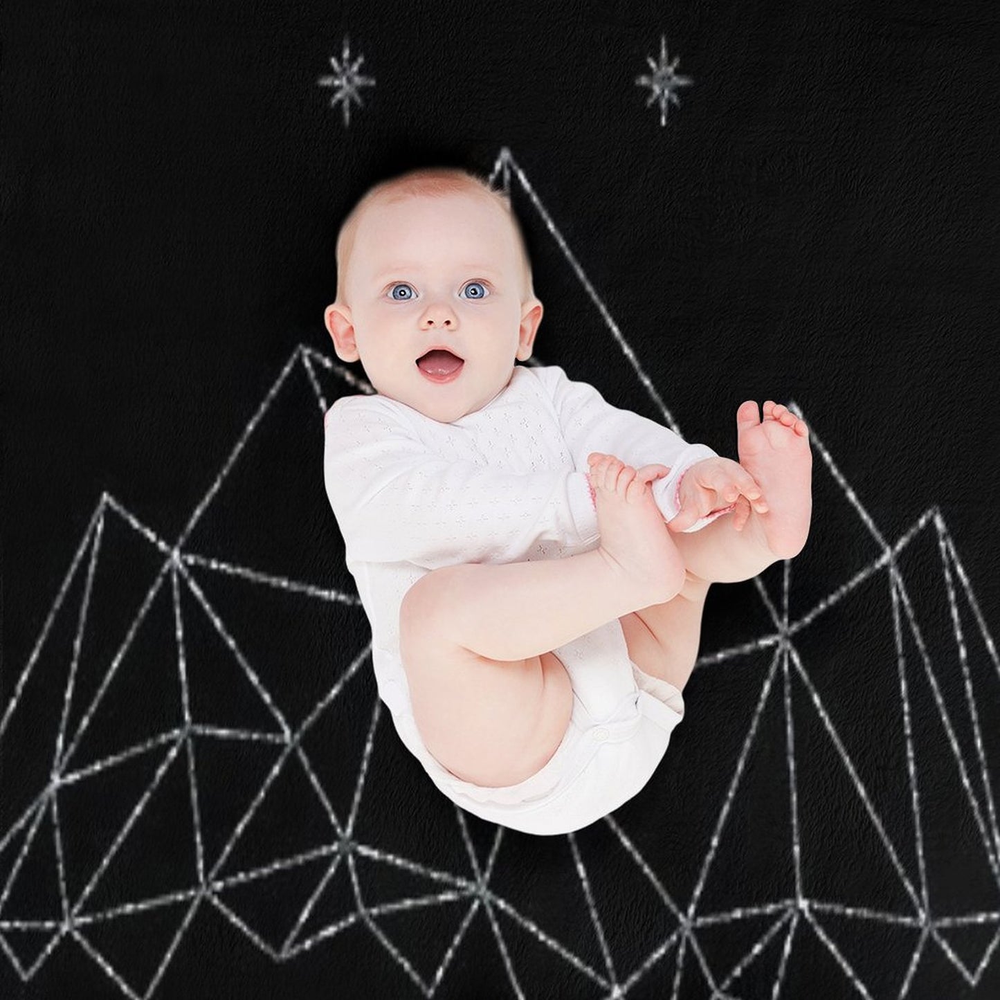 The Night Court Insignia from A Court of Frost And Starlight Throw Blanket