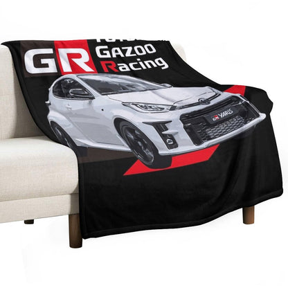 TOYOTA GR YARIS - Gazoo Racing Throw Blanket