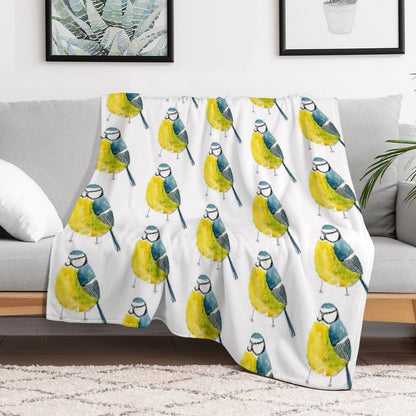 Mr Plump Throw Blanket