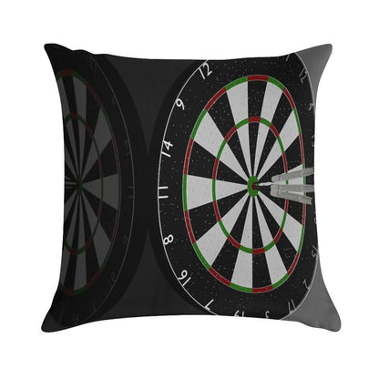 Dart Soft Fade-Resistant Throw Pillow