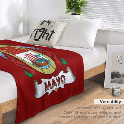 COUNTY MAYO Throw Blanket