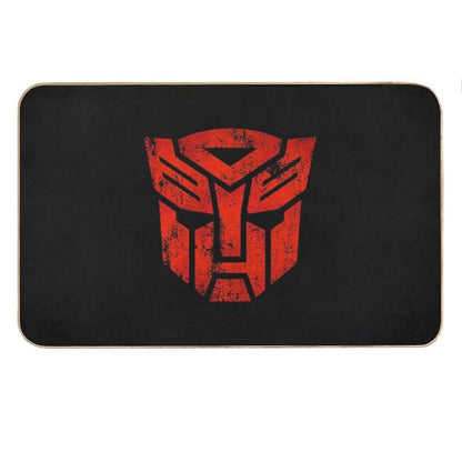 Autobots Logo · Distressed Bath Mat